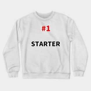 number one starter Crewneck Sweatshirt